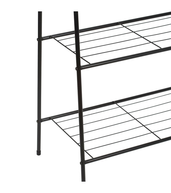 Organize It All 59" Garment Rack With 2 Tier Shelving, , hi-res, image 7