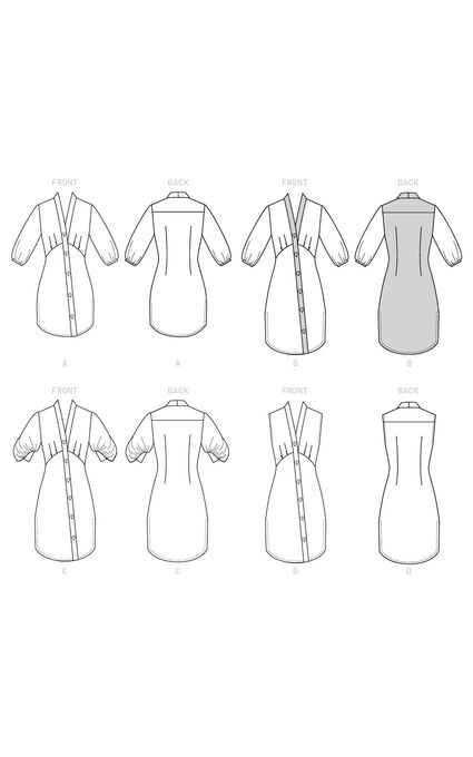 McCall's Patterns M7890 Misses Dress Size 6-22, , hi-res, image 9