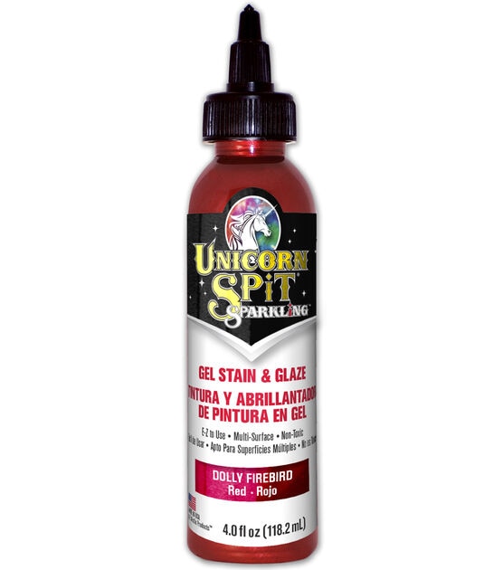 Eclectic Inc. Sparkling Unicorn Spit Gel Stain & Glaze Dolly Firebird