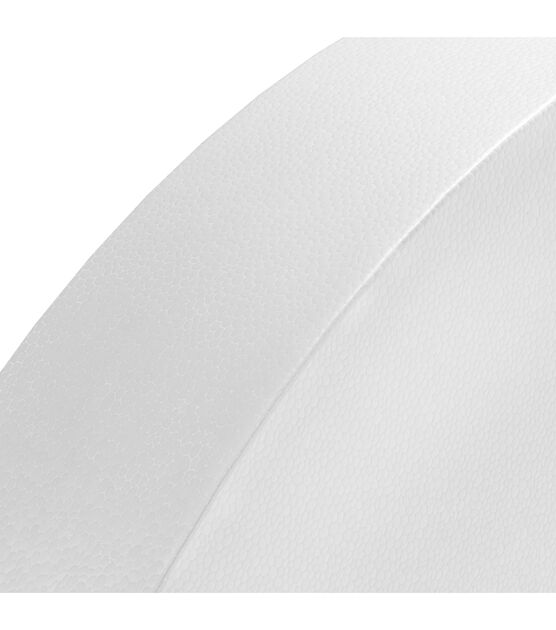 Smooth Foam Disc 6"x1" 1 Pkg White, , hi-res, image 3