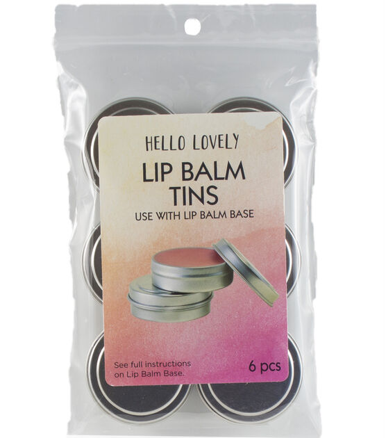 Hello Lovely 6 pk Lip Balm Tins