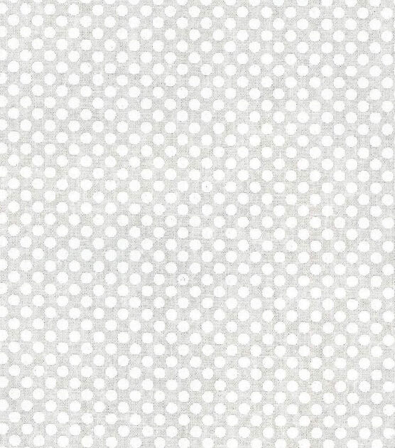 Small White Dots Quilt Cotton Fabric by Keepsake Calico