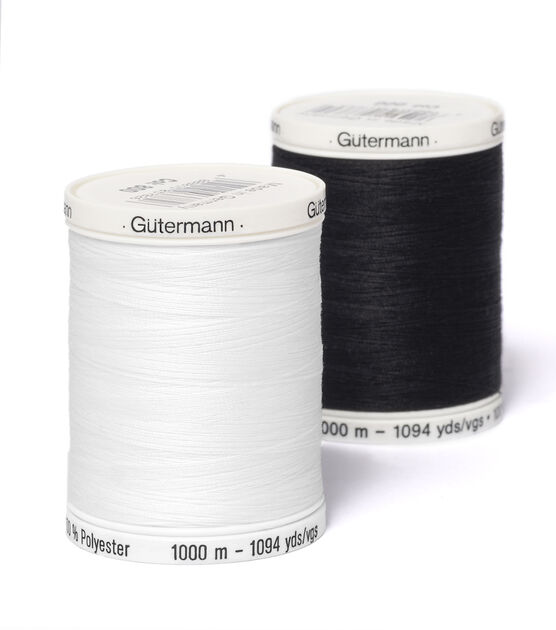 Gutermann Sewing Thread Set: Sew-All: 8 x 100m: with Folding Rotary Cu –  SewProCrafts Ltd