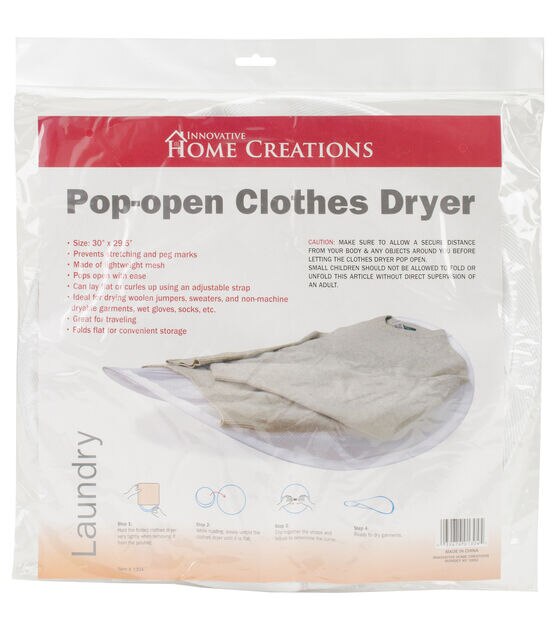 Innovative Home Creations Collapsible Sweater Dryer