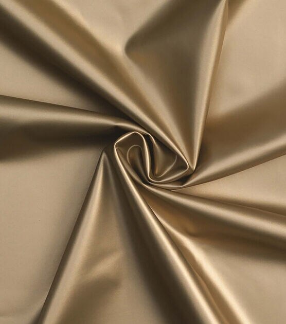 Yaya Han Gold Cosplay 4 Way Stretch Faux Leather Fabric