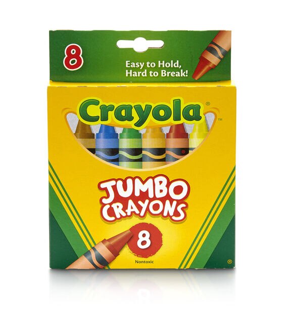 Crayola 8ct Multicolor Jumbo Crayons