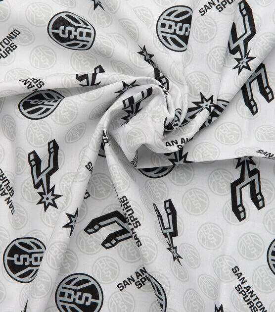 San Antonio Spurs Cotton Fabric Logo Toss, , hi-res, image 5