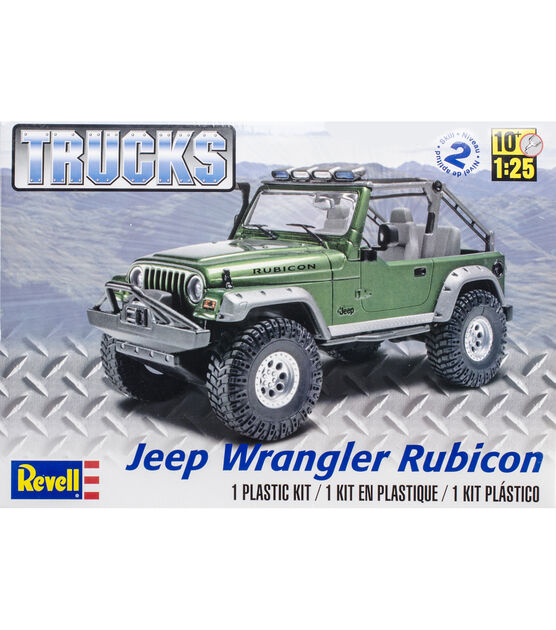Plastic Model Kit Jeep Wrangler Rubicon 1:25