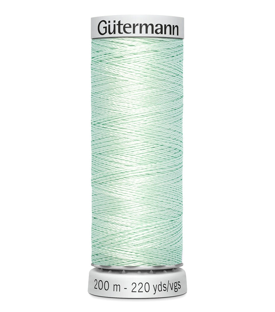 Gutermann 200M Dekor Thread, 8700 Pastel Mint, swatch