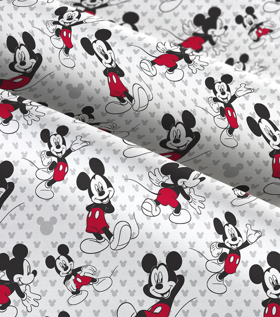 Disney Mickey Mouse Cotton Fabric  Totally Mickey Toss, , hi-res, image 3