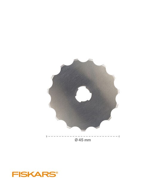 5 Pack 45mm Rotary Cutter Blades Fits Fiskar Olfa for Paper Crochet Edge Project