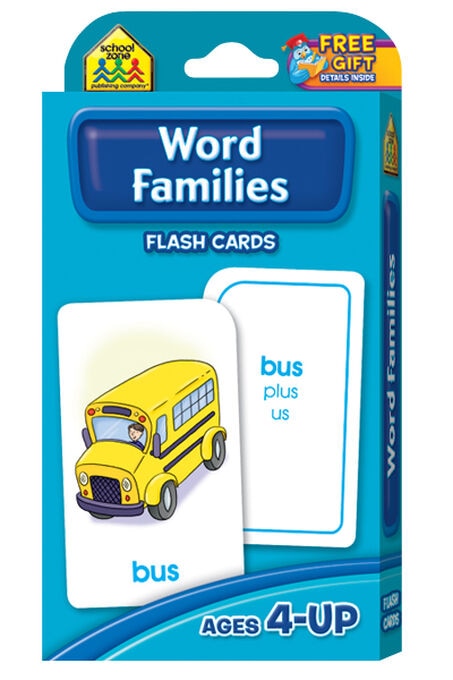 Flash Cards Word Families 54 Pkg