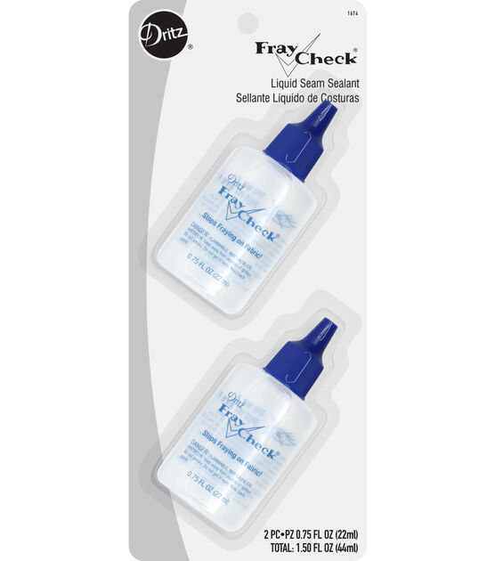 Dritz Fray Check Liquid Seam Sealant, 2-Pack