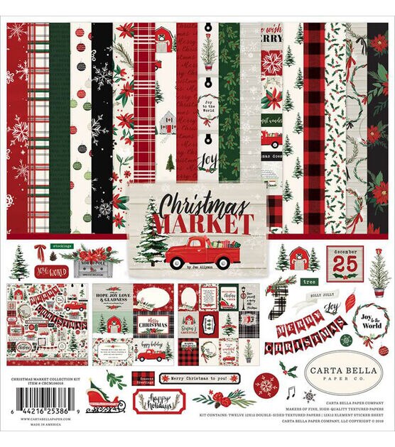 Carta Bella Home for Christmas Stickers