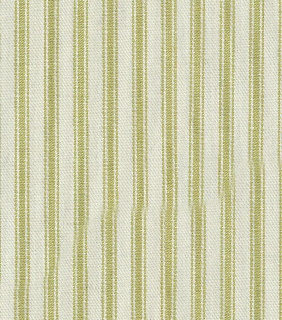 Waverly Multi Purpose Decor Fabric 55" Classic Ticking Sage, , hi-res, image 2