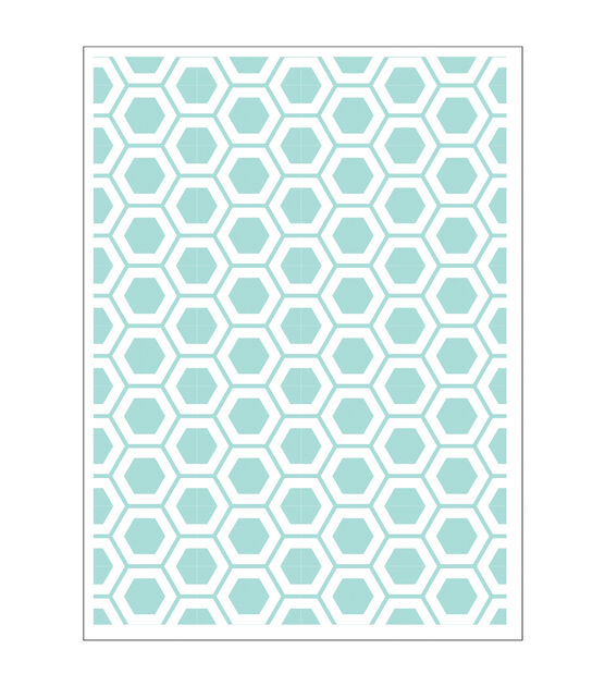 A2 Honeycomb Embossing Folder by Park Lane