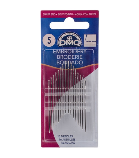 DMC Embroidery Hand Needles Size 5/10, , hi-res, image 1