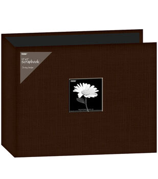 MBI Gloss Post Bound Album 12x12 Memories - Brown