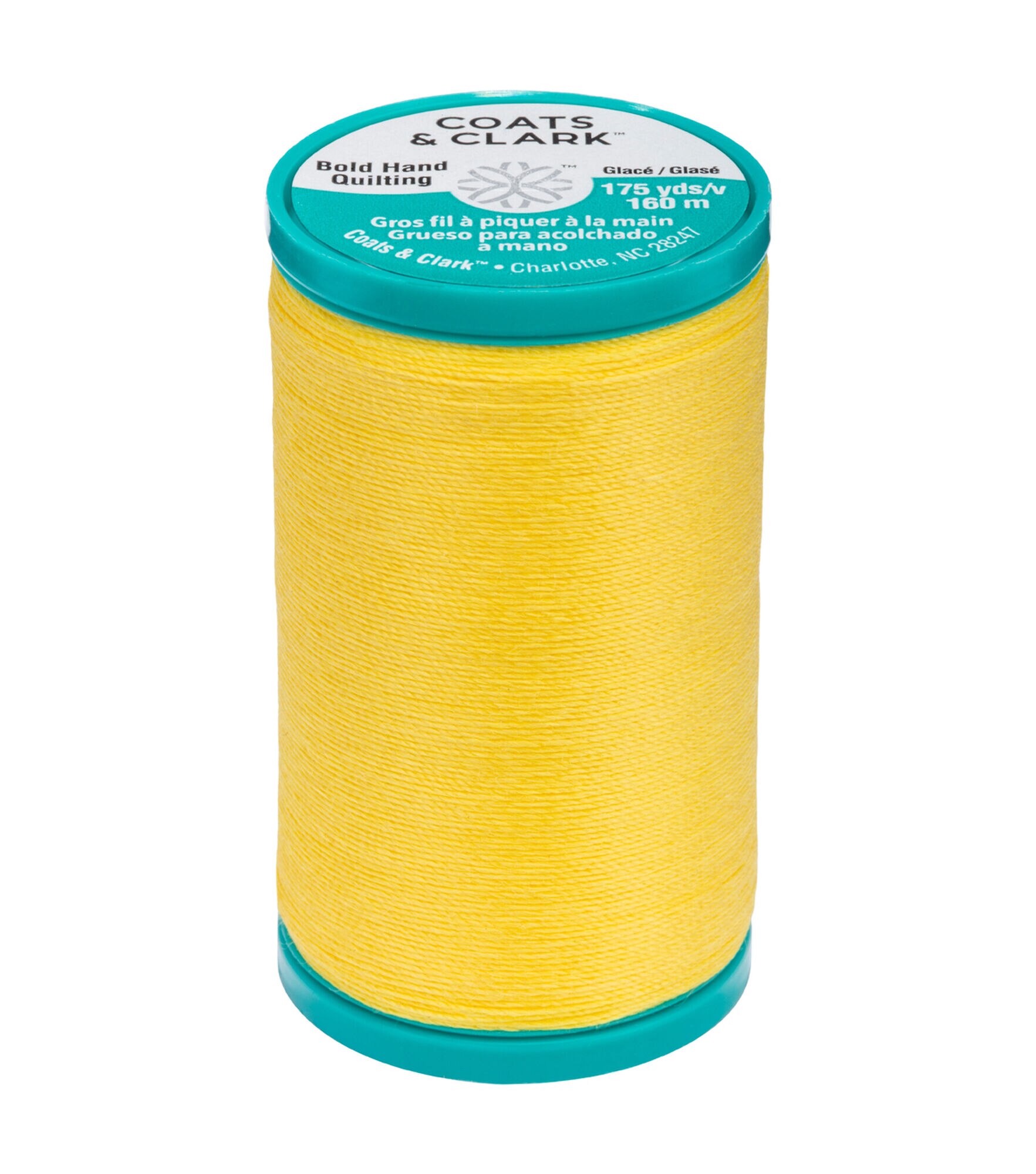 Coats & Clark Bold Hand Quilt Thread, Sun Yellow, hi-res