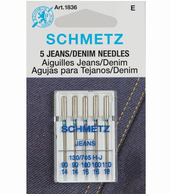 Schmetz Denim Needles Assorted 5pcs