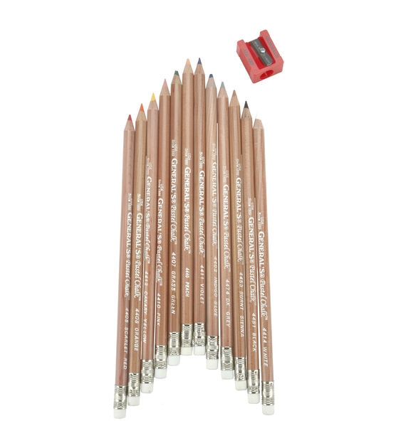 MultiPastel Pencils 12 Pkg Assorted Colors, , hi-res, image 2