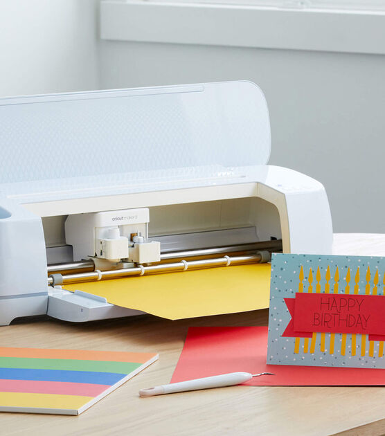Cricut 25ct Multicolor Smart Paper Sticker Cardstock Sheets & Pens, , hi-res, image 5