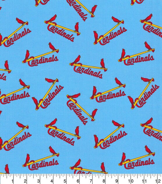 St. Louis Cardinals Red MLB Fleece by Fabric Traditions