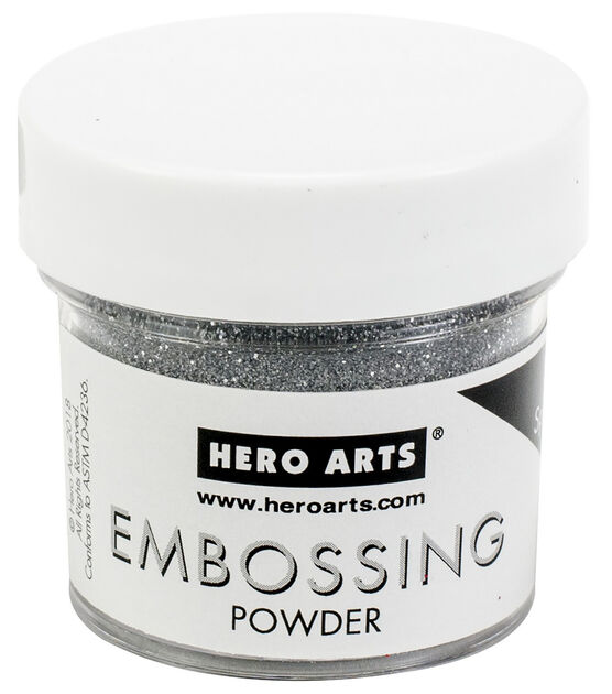 Hero Arts Embossing Powder  Silver Sparkle