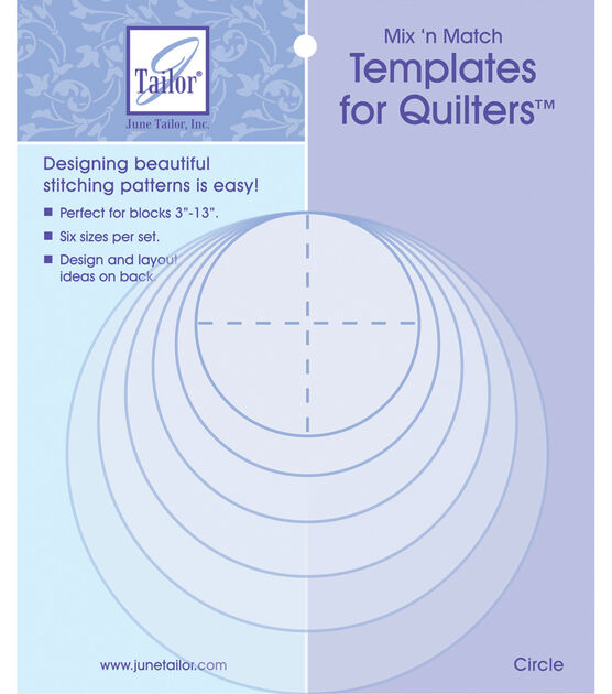 June Tailor Mix'n Match Templates For Quilters, , hi-res, image 1