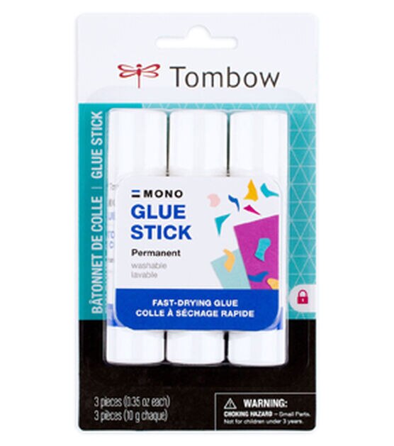Tombow MONO Small Glue Sticks 3pk