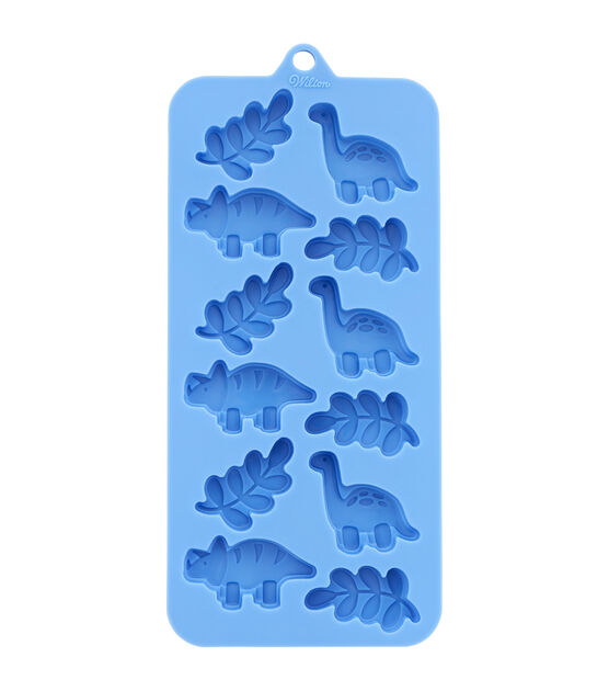 Wilton Silicone Dinosaur and Leaf Candy Mold, , hi-res, image 2