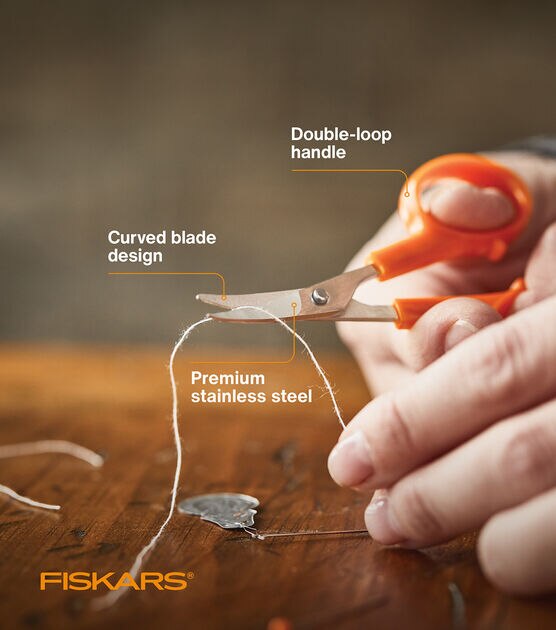 Fiskars Craft Curved 4 Scissors