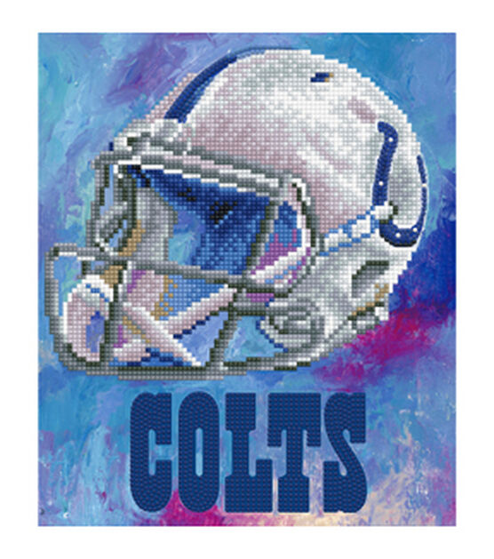 Sporticulture 10 x 12.5 NFL Indianapolis Colts Diamond Painting Kit