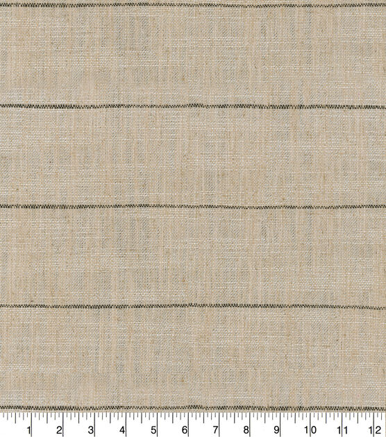 Performance+ Upholstery 6"x6" Fabric Swatch Huntington Stripe Jute