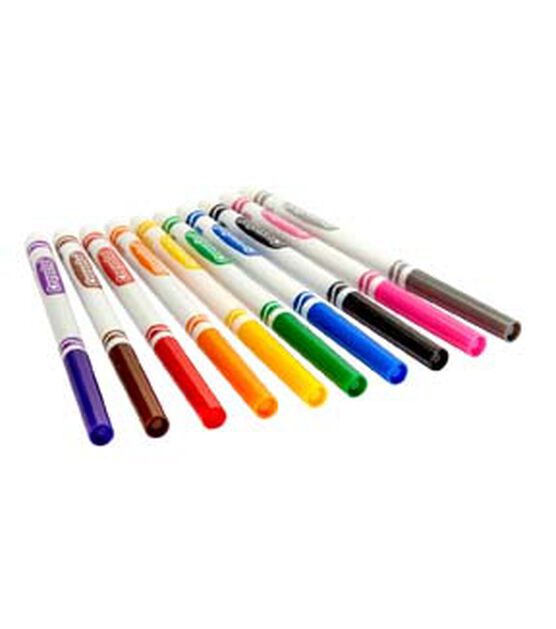 Crayola 10ct Classic Fine Line Markers, , hi-res, image 4