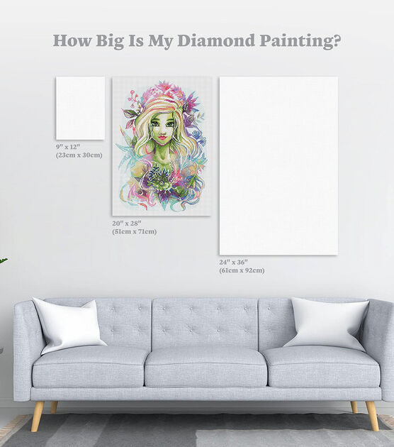 Diamond Art Club 20" x 28" Tefi Painting Kit, , hi-res, image 4