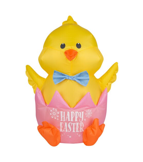 National Tree 20" Inflatable Happy Easter Chick