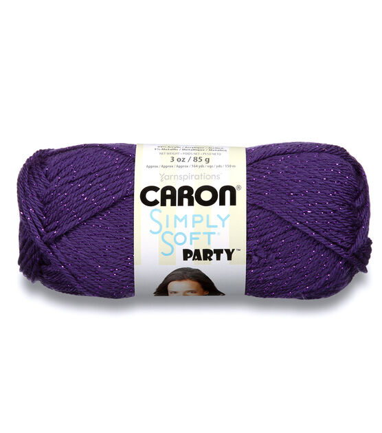 Caron Simply Soft Party 164yds Worsted Acrylic Yarn, , hi-res, image 1