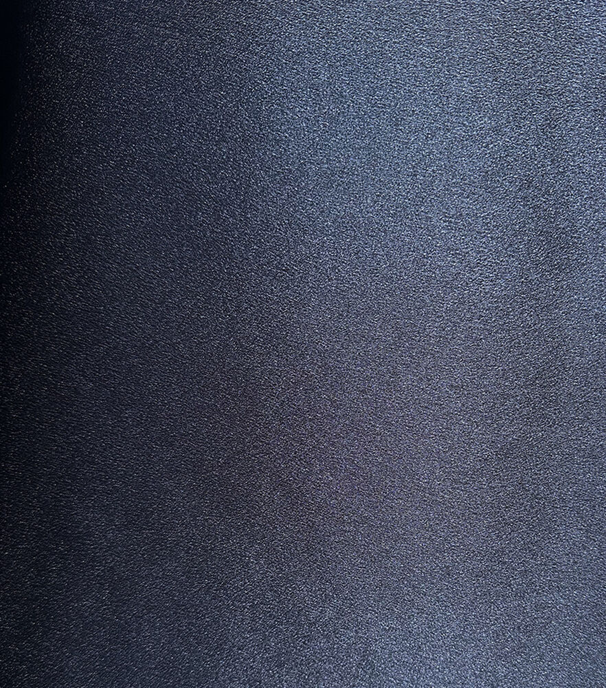 Solid Shiny Charmeuse Fabric, Black, swatch