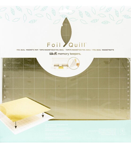 We R Memory Keepers Foil Quill Foil Sheets 4x 6 Gold Finch