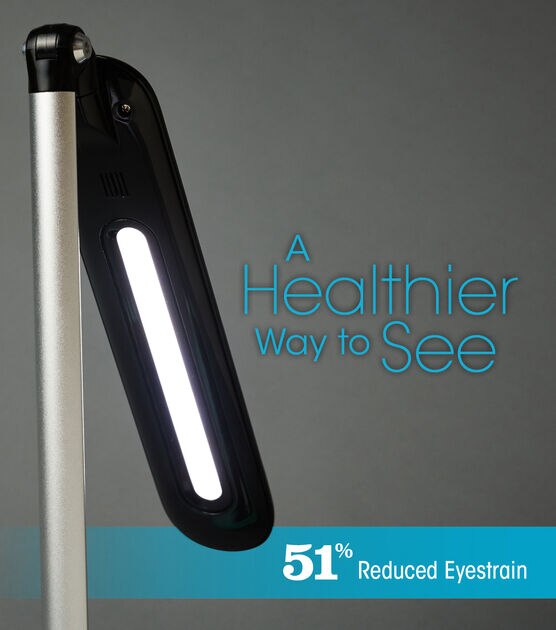 OttLite 23" Wellness Glow LED Desk Lamp With Color Changing Base, , hi-res, image 2