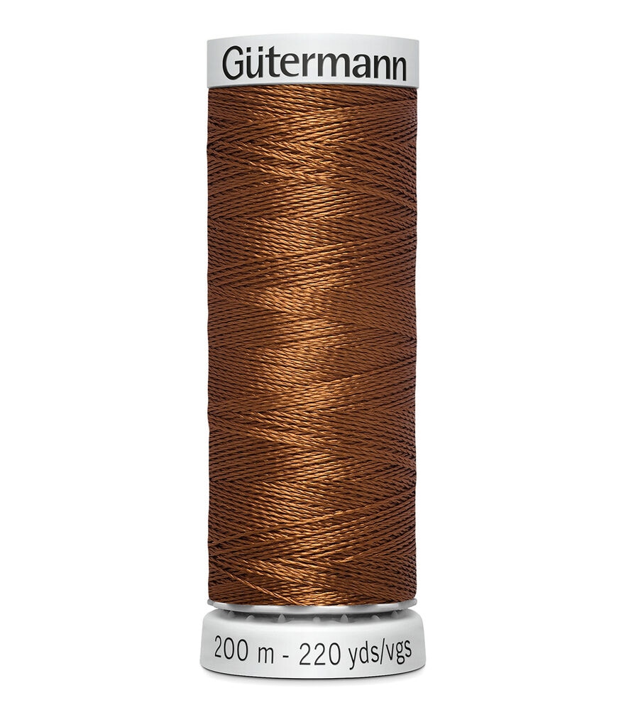 Gutermann 200M Dekor Thread, 2645 Acorn, swatch