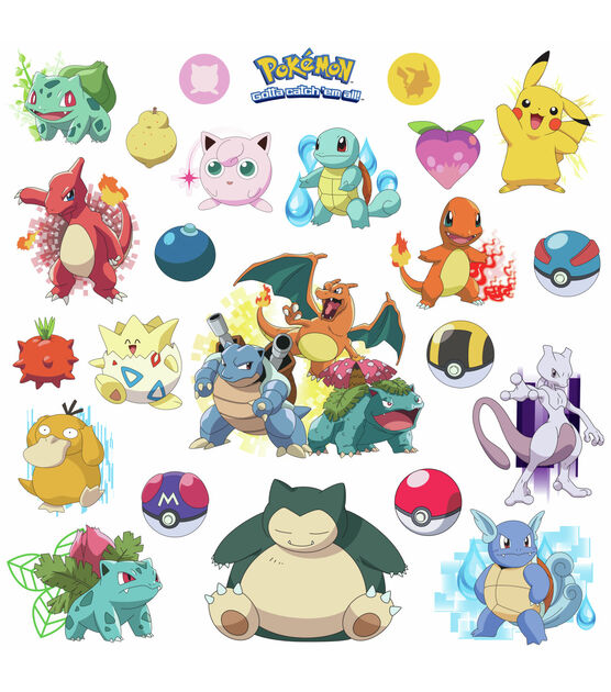 RoomMates Wall Decals Pokemon Iconic, , hi-res, image 2