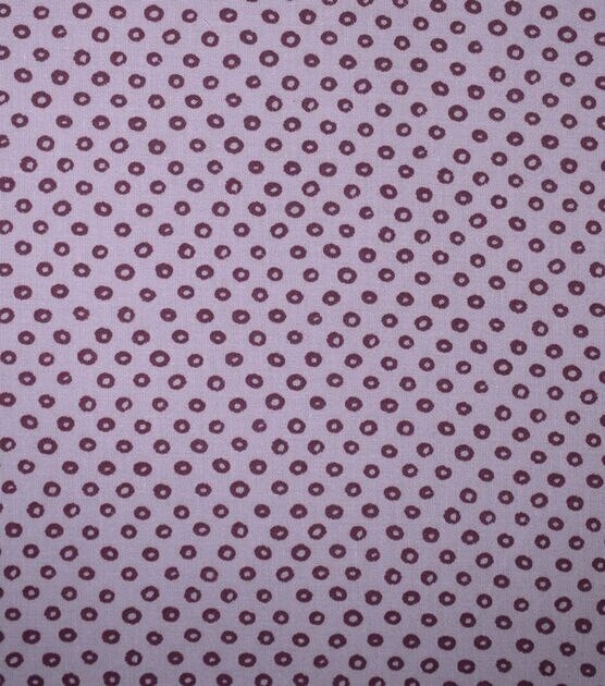 Dark Purple Dots Quilt Cotton Fabric by Quilter's Showcase, , hi-res, image 2