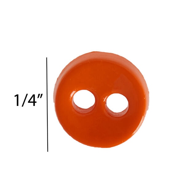 Favorite Findings 1/4" Halloween Plastic 2 Hole Buttons 75pc, , hi-res, image 13
