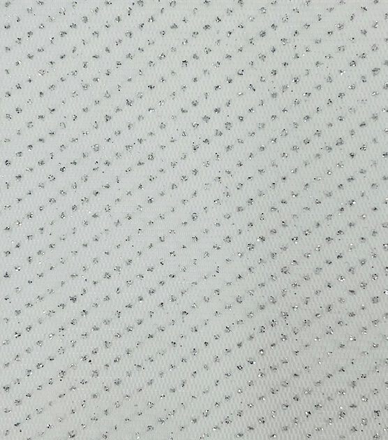 Bridal Linear Glitter Mesh Fabric, , hi-res, image 3