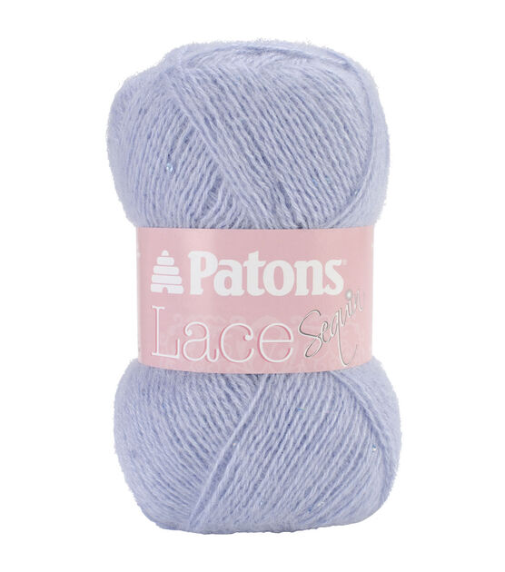 Patons Sequin Lace 344yds Fine Acrylic Yarn, , hi-res, image 1