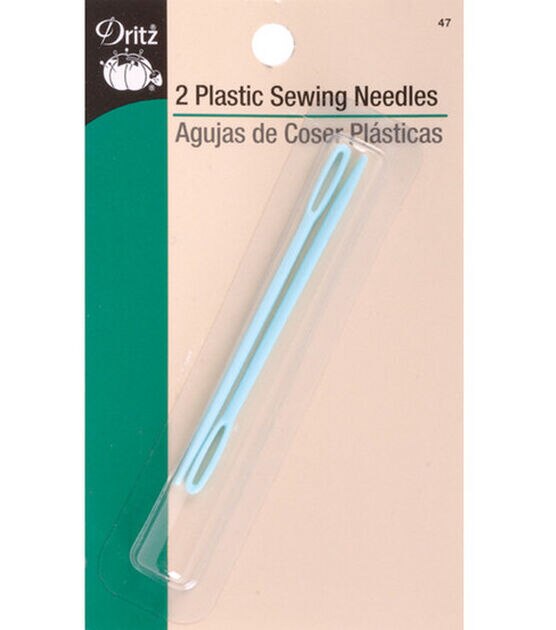 Dww-plastic Sewing Needles, 100 Pieces 7cm Children's Knitting Needle  Multicolor Plastic Sewing Needles, For Kids Diy Crafts Tapestry And  Needlework P