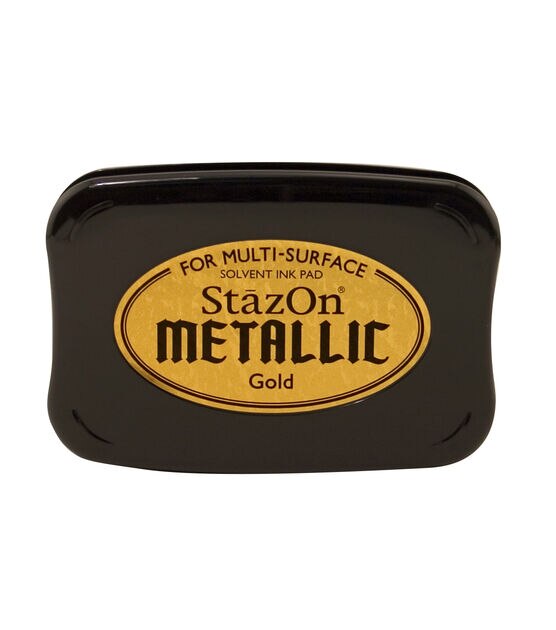 Brilliance Metallic Ink Pad // Galaxy Gold – Journal Station
