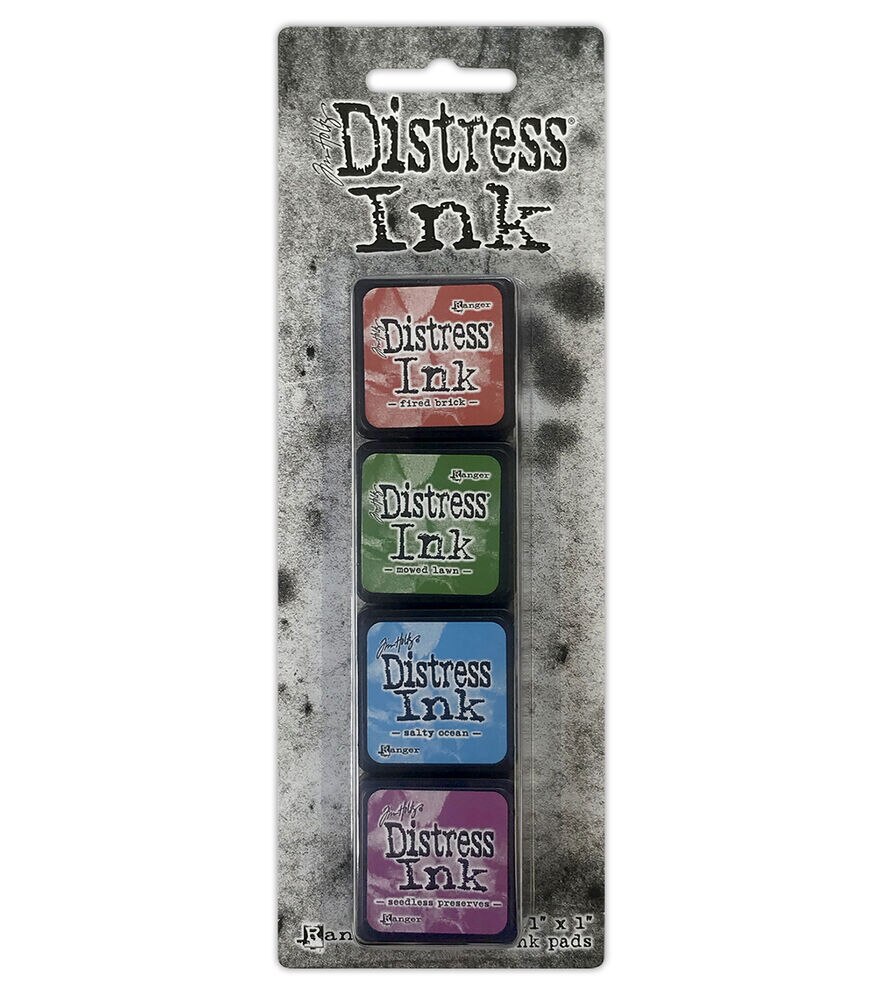 Tim Holtz 4ct Mini Distress Ink Kit, 2, swatch